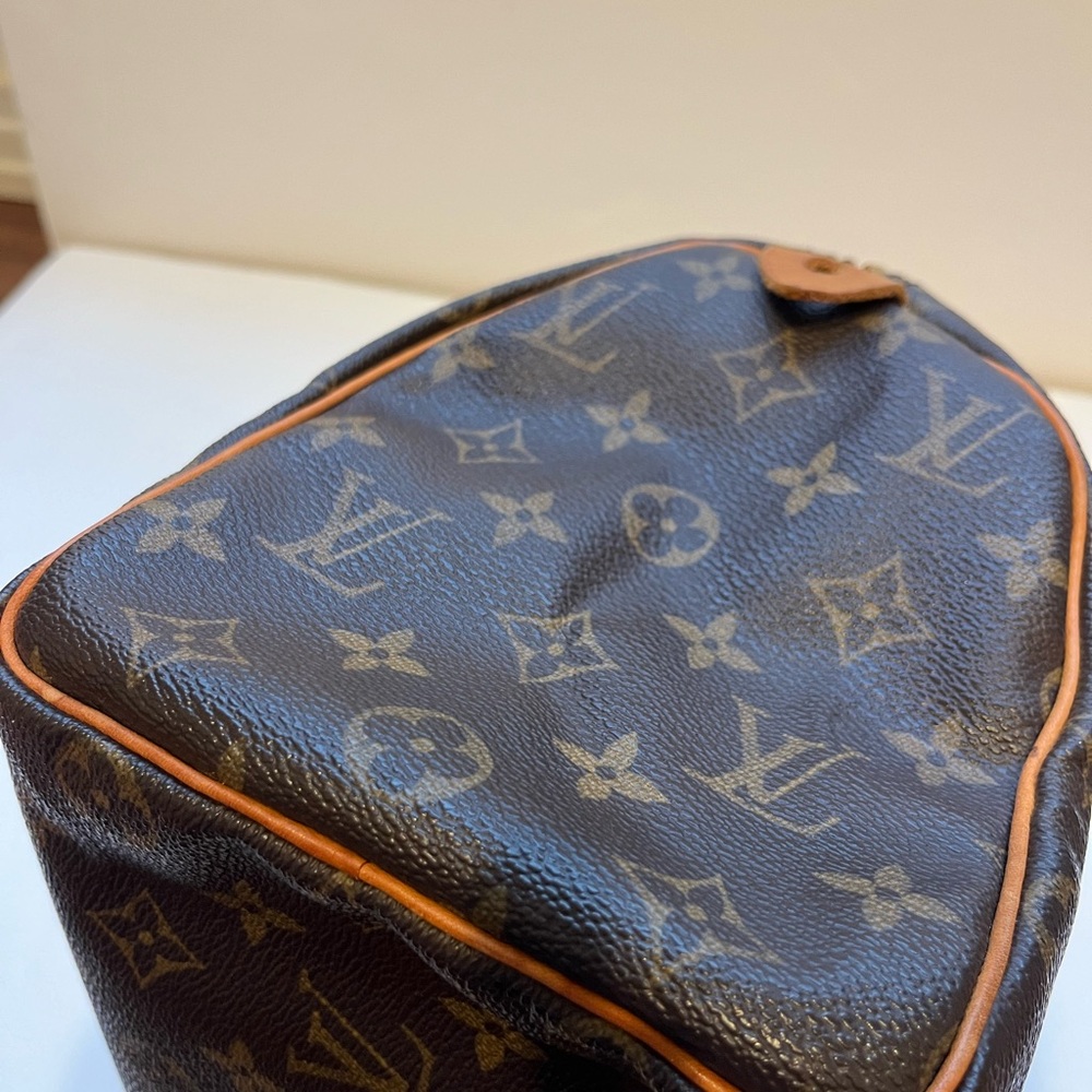 💖100% Authentic Vintage LOUIS VUITTON Monogram Speedy 25 *with FREE Bag Tag - Picture 13 of 16